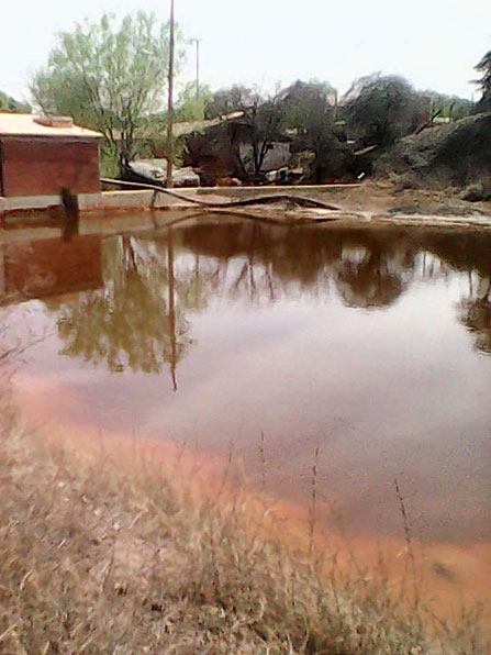Clandestine chemical spill